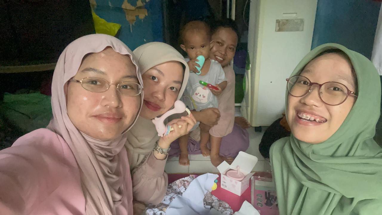 Kunjungan Keempat bertemu Ibu Nurlia dan Aisyah